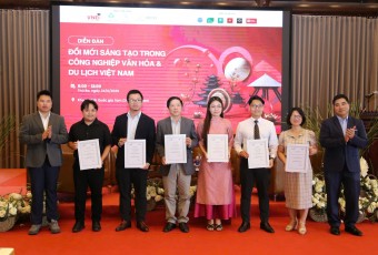 Trường Đại học Công nghệ và Quản lý Hữu Nghị tham dự Diễn đàn “Đổi mới sáng tạo trong công nghiệp văn hóa & du lịch Việt Nam”