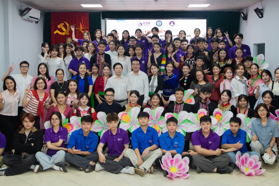 Đoàn học sinh tỉnh Điện Biên thăm và giao lưu tại UTM – nhịp cầu kết nối tri thức và tình thân