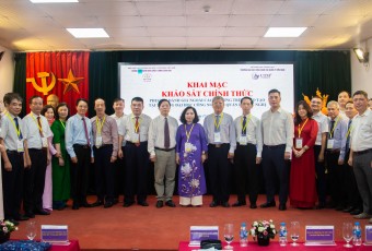 Lễ khai mạc đợt khảo sát chính thức phục vụ đánh giá ngoài 10 chương trình đào tạo tại trường Đại học Công nghệ và Quản lý Hữu Nghị.