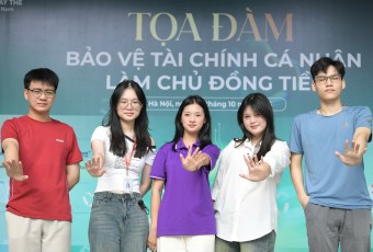 Sinh viên UTM tham gia tọa đàm “Bảo vệ tài chính cá nhân – Làm chủ đồng tiền”
