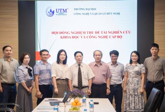 Trường Đại học Công nghệ và Quản lý Hữu Nghị tổ chức nghiệm thu 2 đề tài nghiên cứu khoa học cấp Bộ
